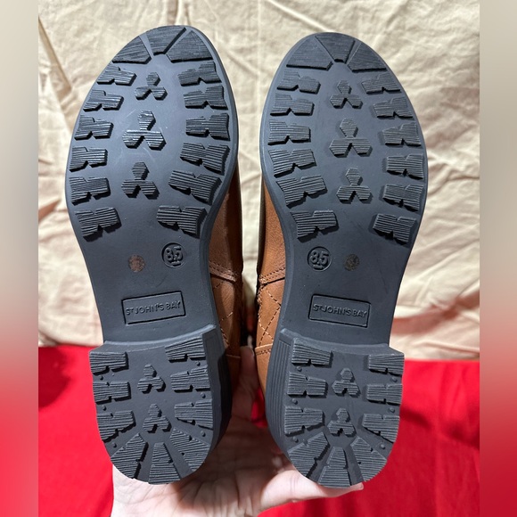 NWT St Johns Bay Knee High Boots Brown - Picture 6 of 7